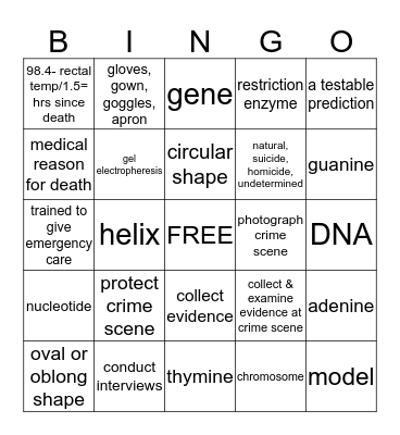 PBS BINGO Card