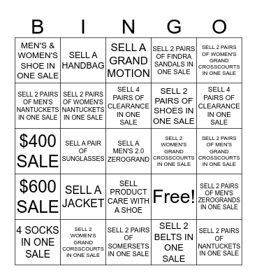MEBANE MEMORIAL DAY BINGO Card