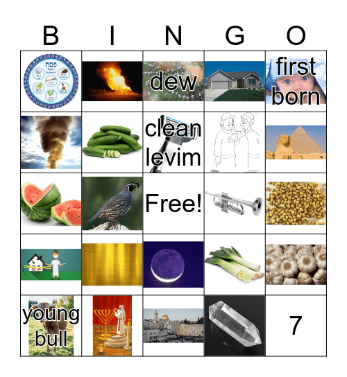 Baalosecha Bingo Card