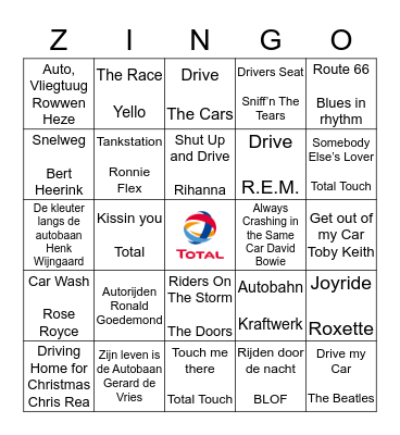 TOTAL zIn!go Bingo Card