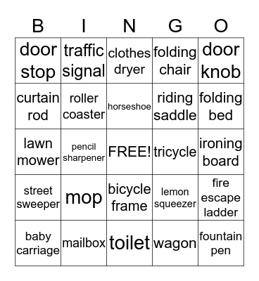 INVENTIONS BY AFRICAN AMERICANS Bingo Card