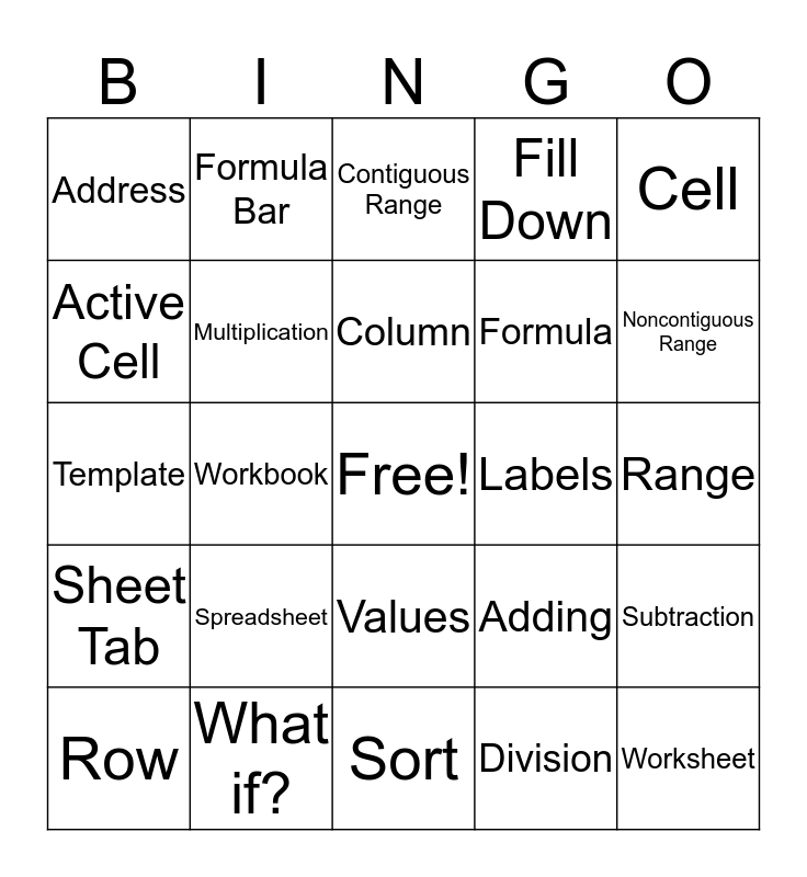 microsoft office bingo generator