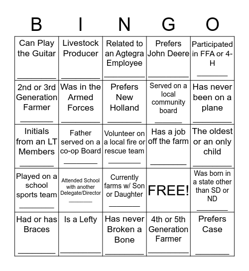 Get-To-Know-You BINGO     Find someone who... Bingo Card