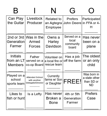 Get-To-Know-You BINGO     Find someone who... Bingo Card