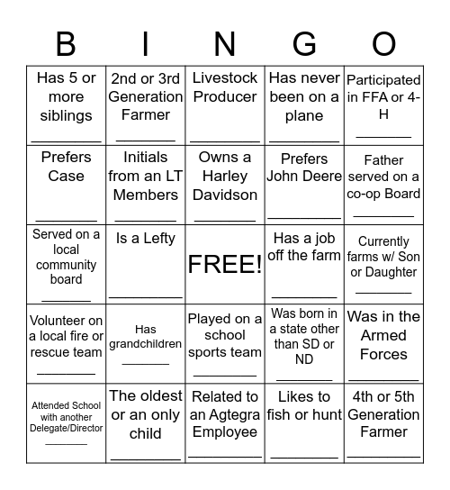 Get-To-Know-You BINGO     Find someone who... Bingo Card