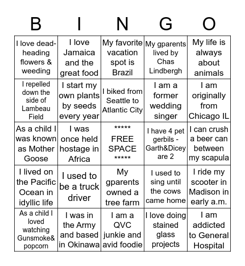TRANSCRIPTION OFFICE BINGO - SESSION #3 Bingo Card
