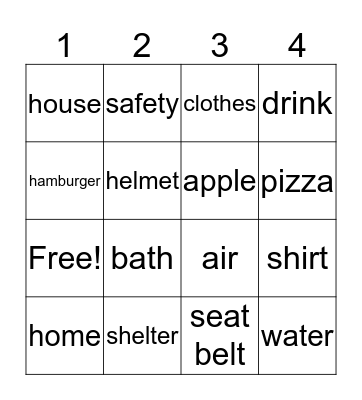 What is my job? Bingo Card