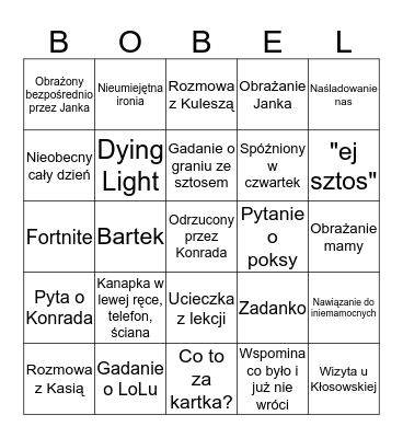 Bobingo Card