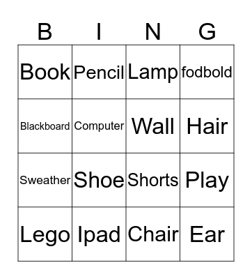 Bjartur  Bingo Card