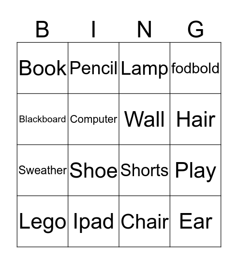 Bjartur  Bingo Card