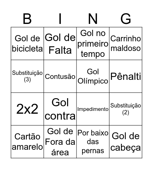 Bingo Bud Bingo Card