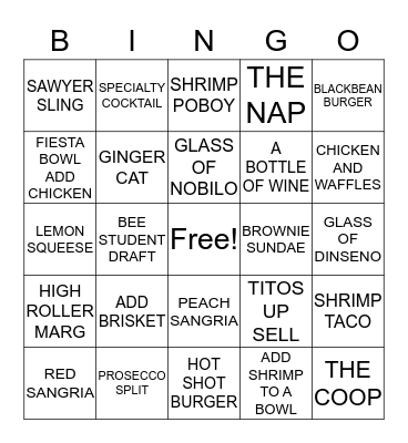 TRIANGLE BINOG Bingo Card