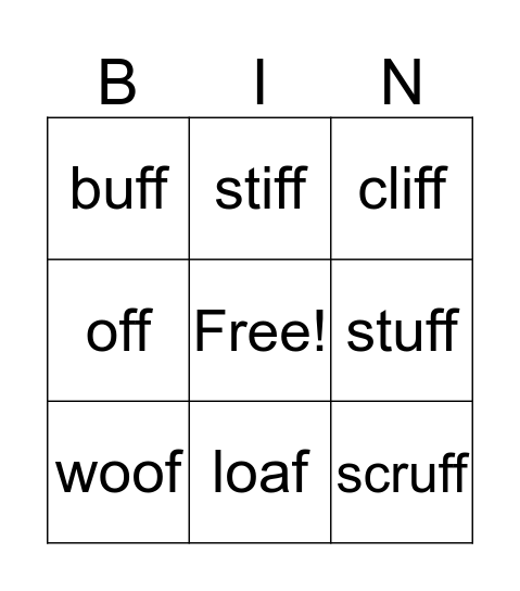 June- Week 3 Bingo Card