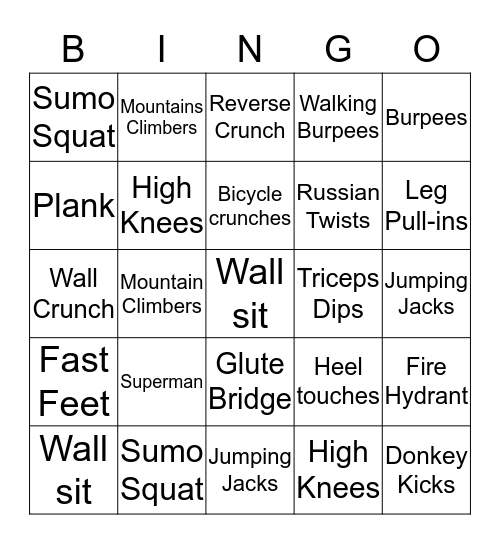 Bootcamp Bingo Card