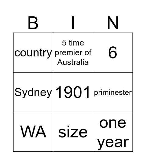 bingo  Bingo Card