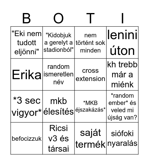 Opportunity 0619 Bingo Card