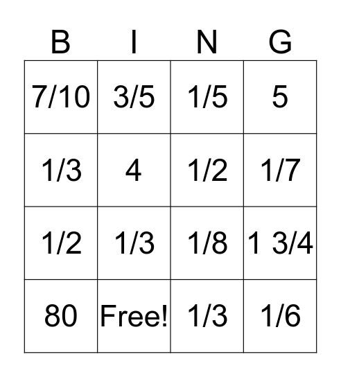 Breuken Bingo Card