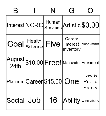 PATHS Review (Weeks 1 & 2) Bingo Card