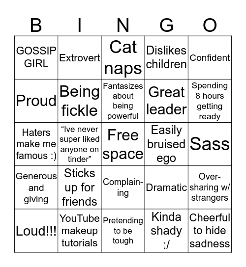 L E O Bingo Card