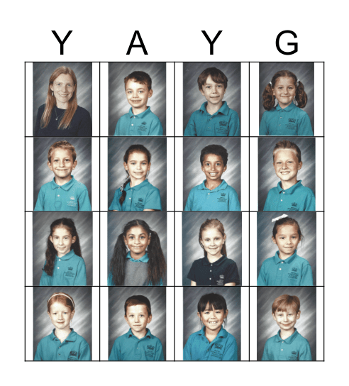 SCHOOL BINGO  Bingo Card
