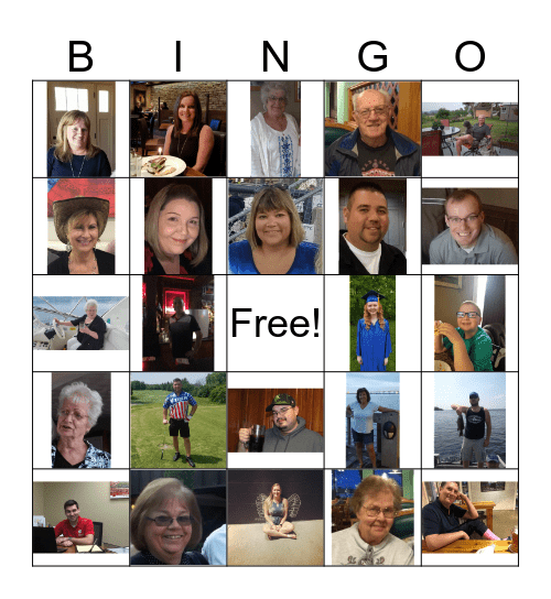 Obenauf Family  Bingo Card