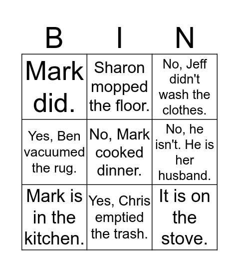 Dear Karen_V1_SB_116 Bingo Card