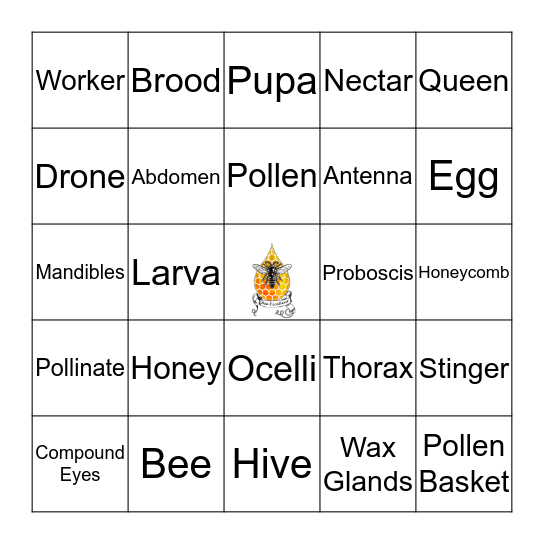 Bee-ngo Bingo Card