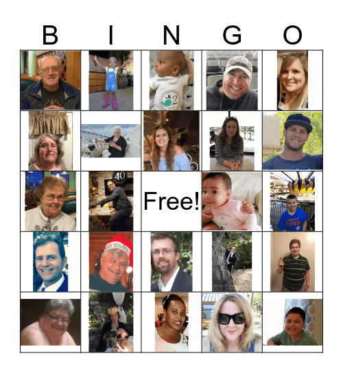 Obenauf Family  Bingo Card