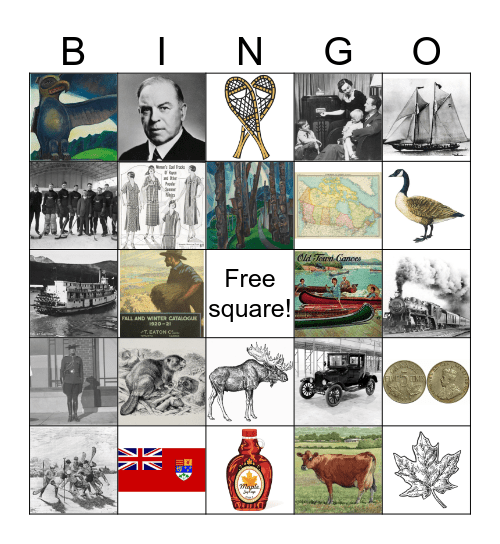 DOMINION DAY BINGO! Bingo Card