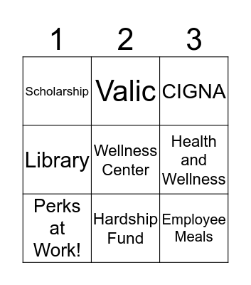 MBP Benefits Passport! Bingo Card