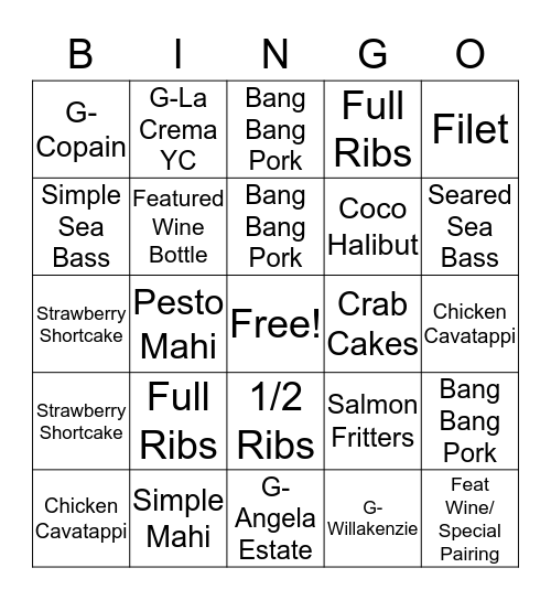 Redstone Bingo Card