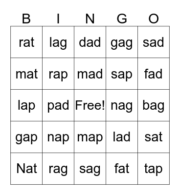 1.1 Fun Bingo Card