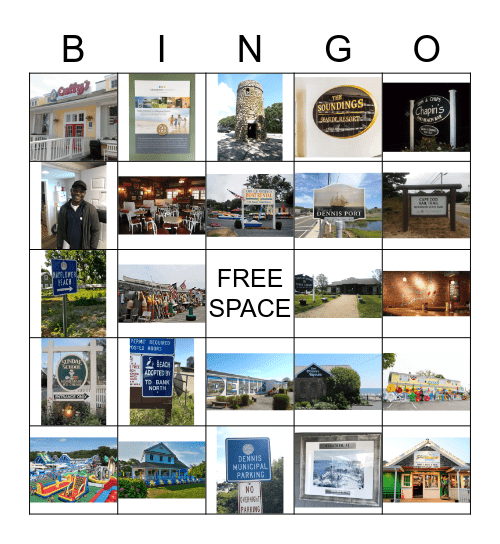 Selfie Bingo Card