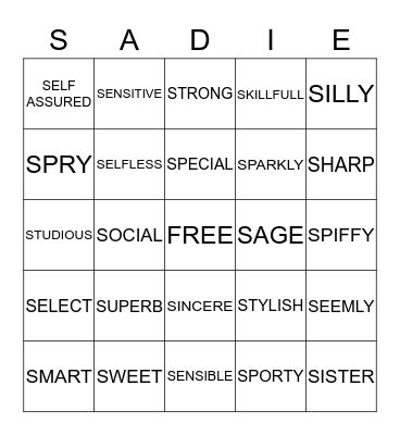 HAPPY BIRTHDAY Bingo Card
