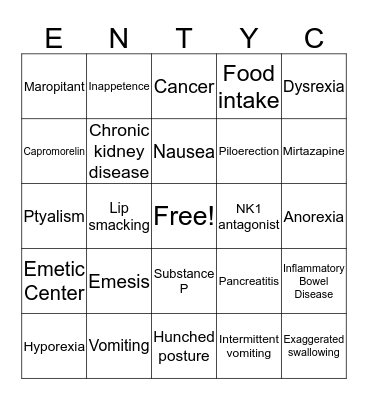 Competitive Differentiation Bingo Card
