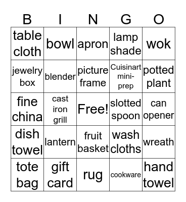 MONOGRAMS & MIMOSAS BINGO Card