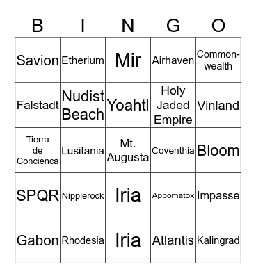 CITIZENSHIP BINGO! Bingo Card