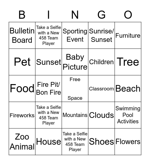 BASEHOR-LINWOOD USD 458 Bingo Card