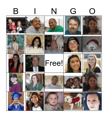 HAPPY BIRTHDAY Bingo Card