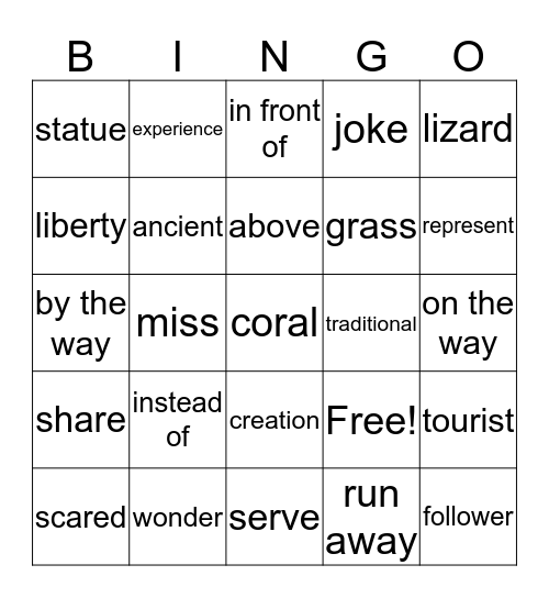 Hello, Mexico! Bingo Card