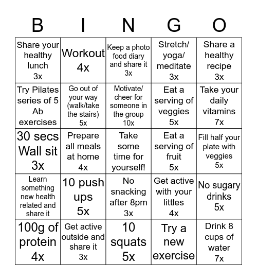 Sexy Mommas BINGO! Bingo Card