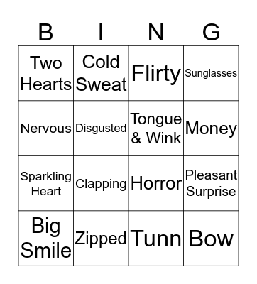 Whatsapp Challenge Bingo Card