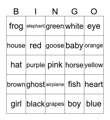 Day 4 Bingo Card