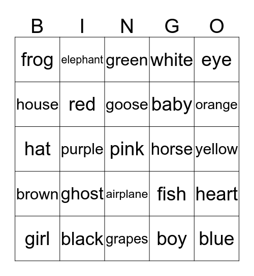 Day 4 Bingo Card