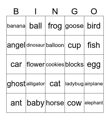 day 5 Bingo Card