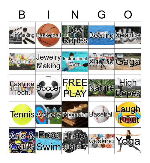 Bingo (the Abby Way) Bingo Card