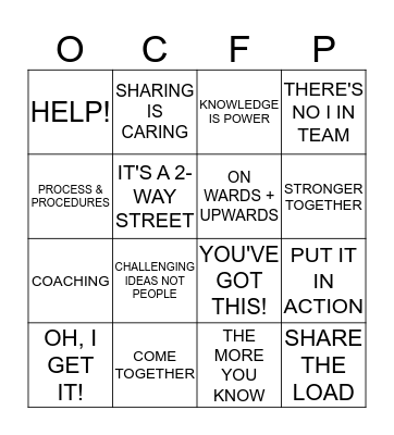CULTURE CODE BINGO Card