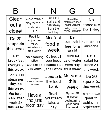 IT'S TIME TO GET SERIOUS! Bingo Card
