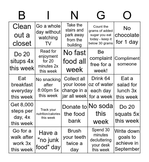 IT'S TIME TO GET SERIOUS! Bingo Card