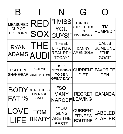LIND-O!!! Bingo Card